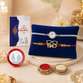 periapt Bracelet Rakhi Combo Gift For Brother | Coin | Roli & Chawal | Greeting Card