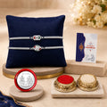 periapt Bracelet Rakhi Combo Gift For Brother | Coin | Roli & Chawal | Greeting Card