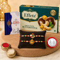 Rakhi Combo for Brother with chocolate Butterscotch(32Gm)Rakhi | Assorted Gift Box