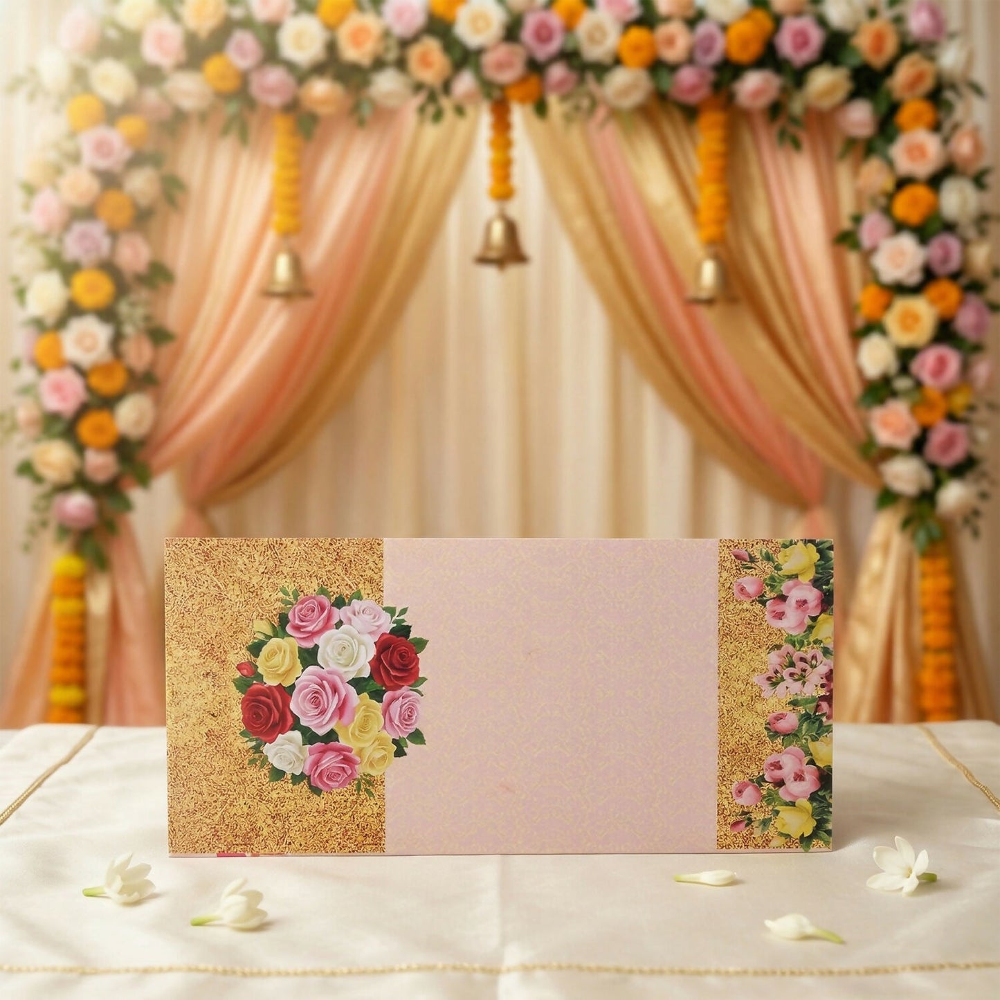 Premium Designer Floral Wedding Shagun Envelope for Cash Gift – Decorative Money Envelope