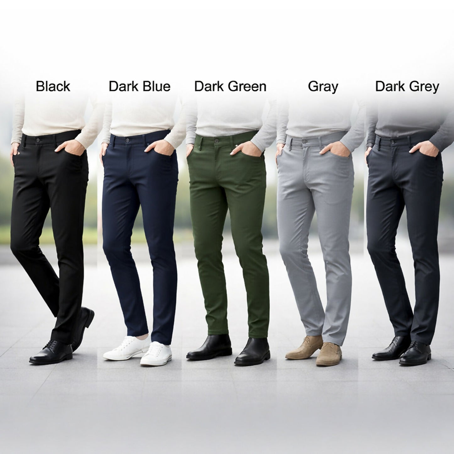 Men’s Premium Slim Fit Stretchable Formal & Casual Pants
