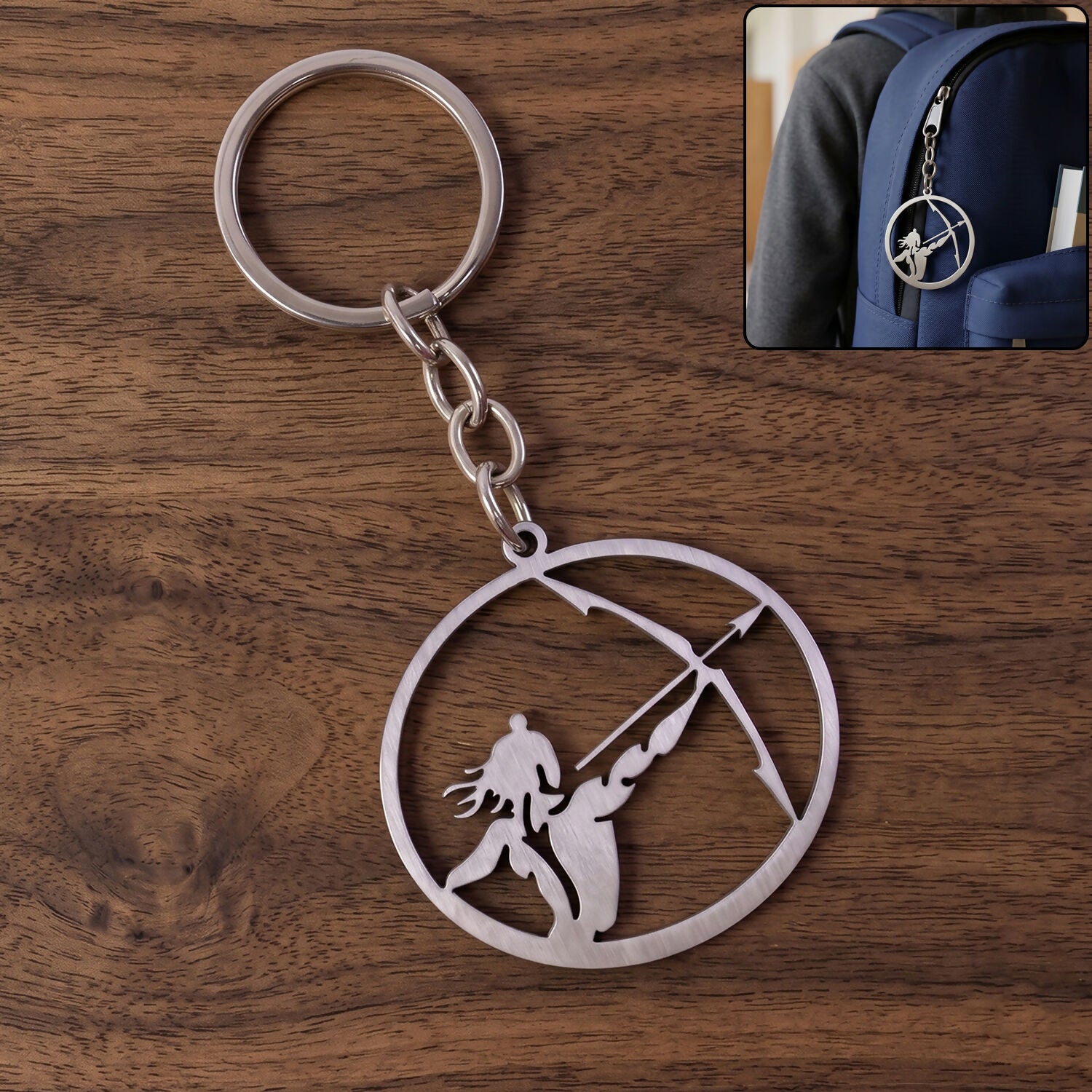 Steel Keychain 02-01