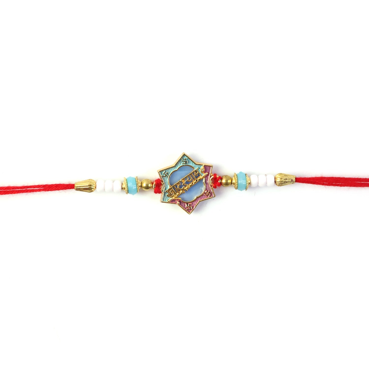 Khatu Shyam Rakhi Colorful Beads for Raksha Bandhan Celebration (10pcs)