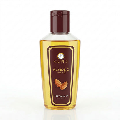 Almond Hair Oil with Vitamin E Nourishing Hair Care Solution (100 Ml)