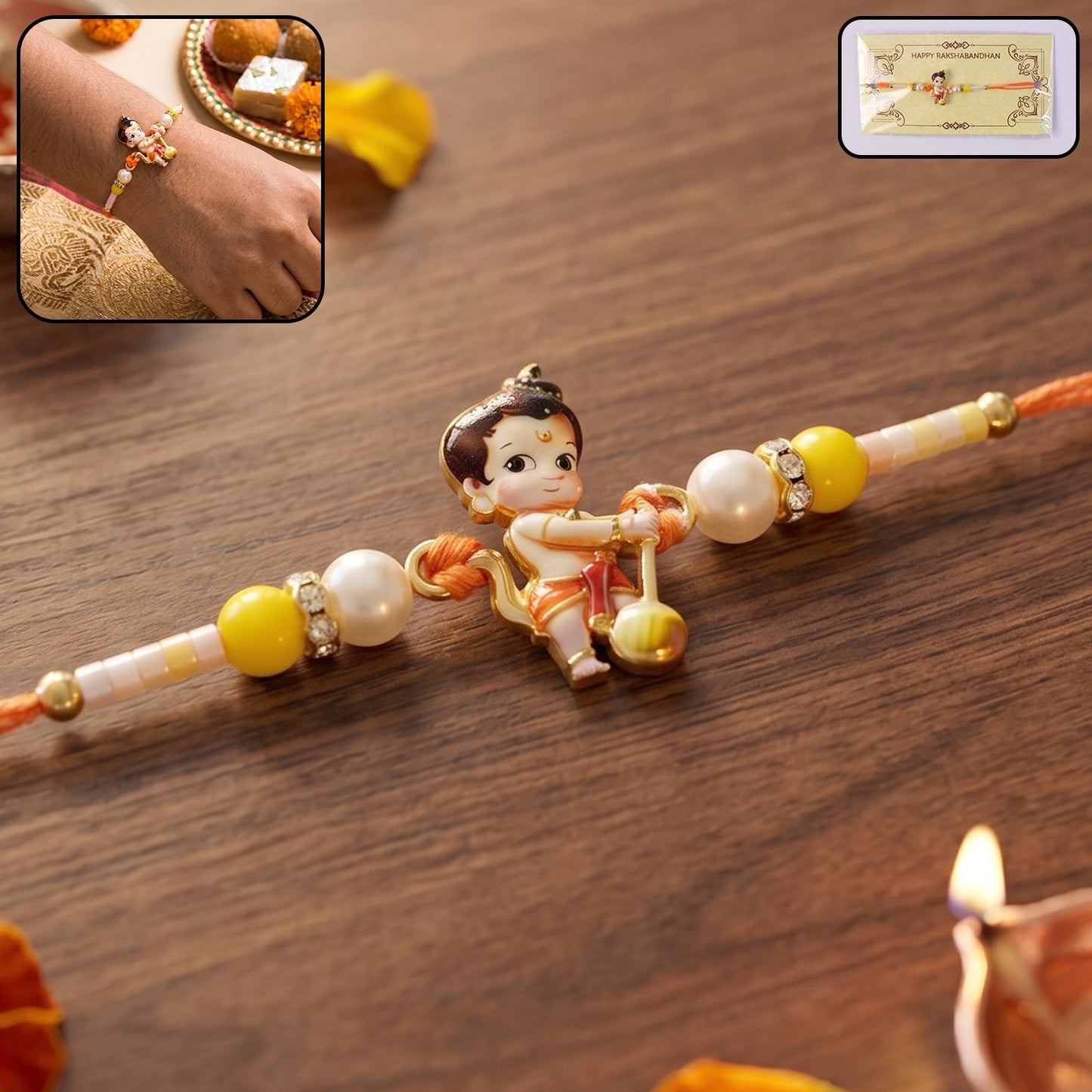 Bal Hanuman (Baby Hanuman) Designer Rakhi