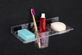Double Soap Dish with Tumbler Holder – Space-Saving Bathroom Organizer
