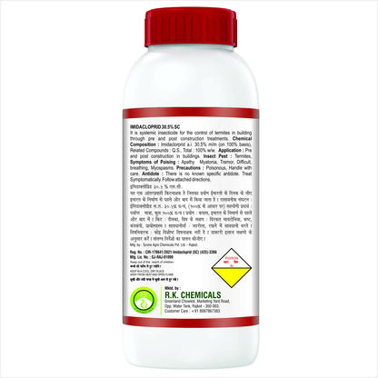 AgriVenture IMI GOLD ( Imidacloprid 30.5% SC ) Systematic Insecticides (1000ML)