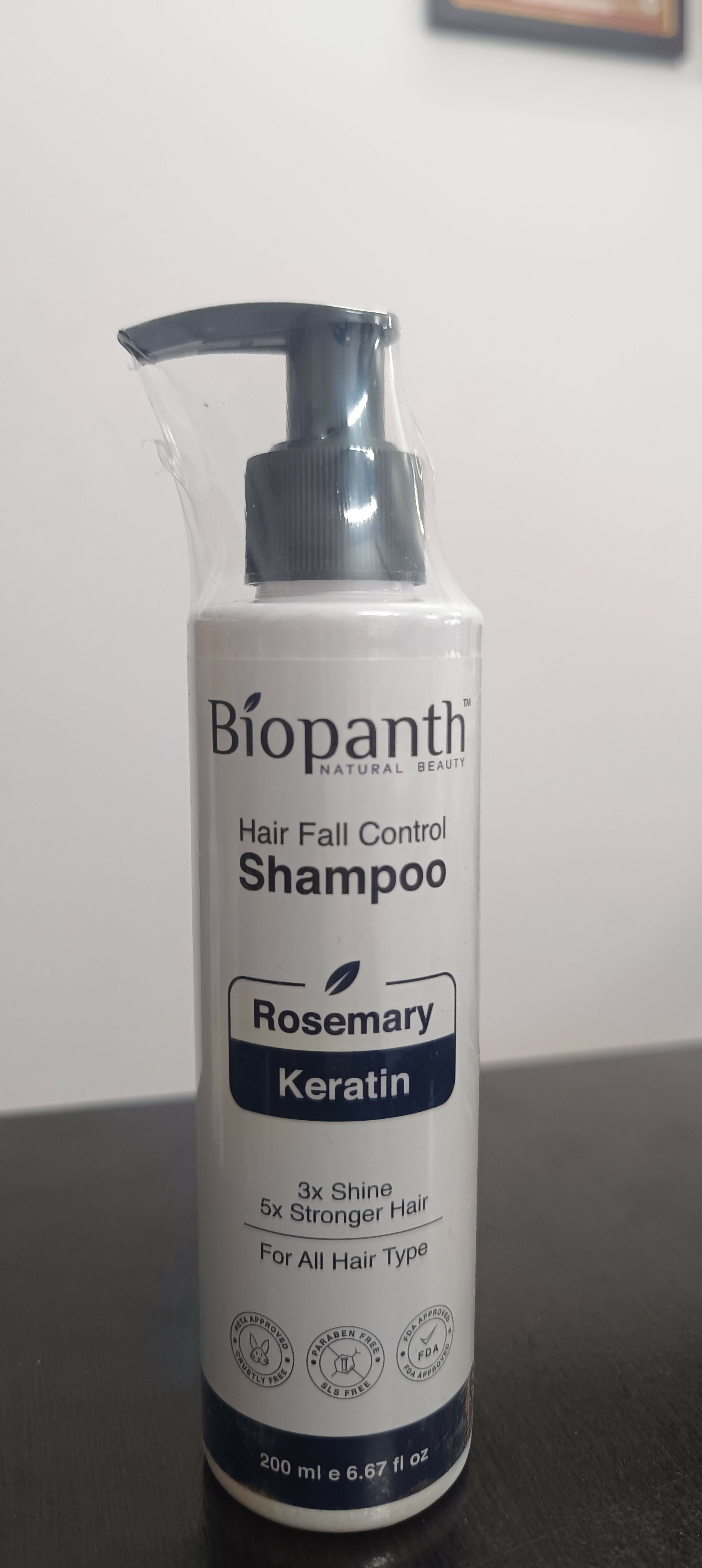 Biopanth Hair Fall Control Shampoo For Rosemary & Keratin (200 ml)