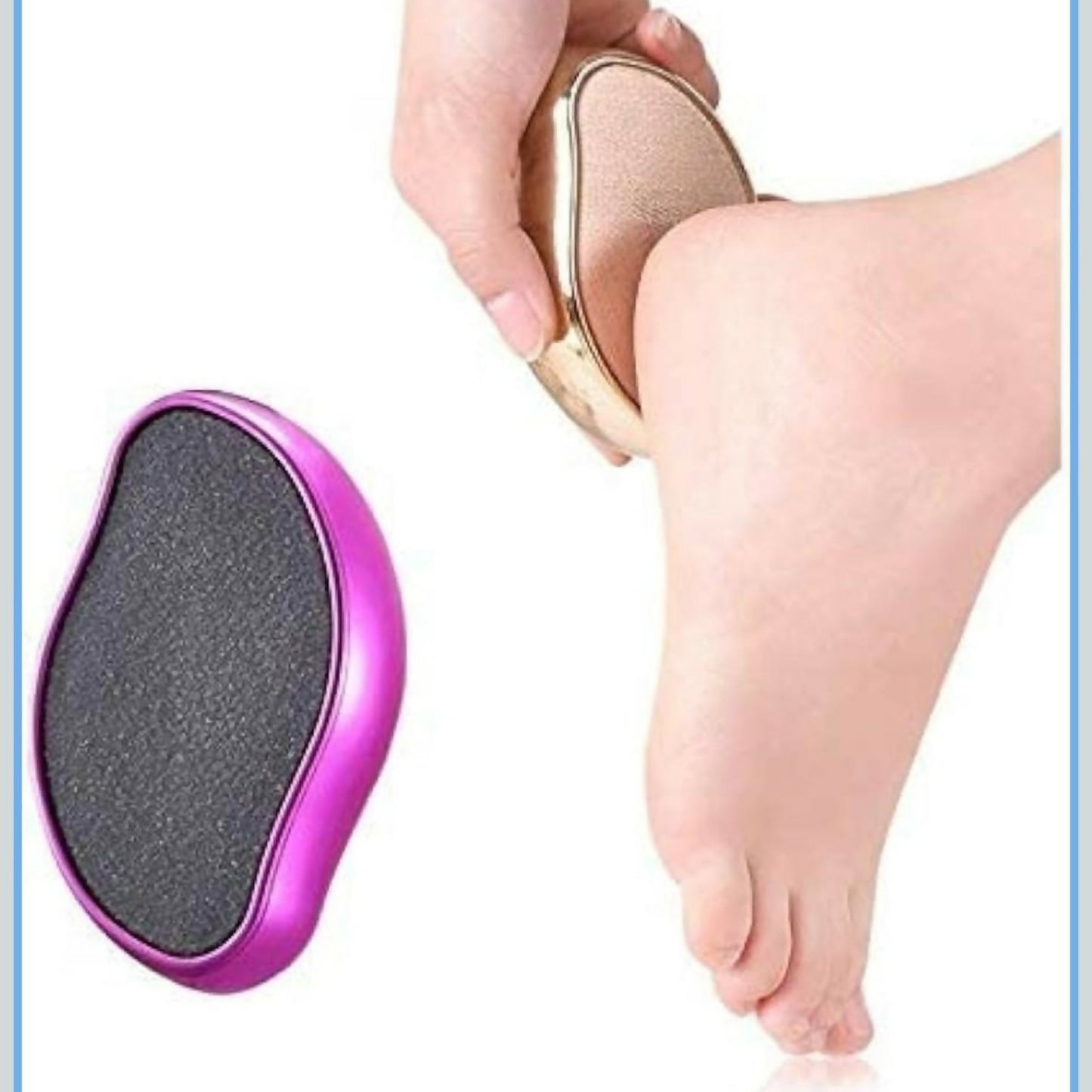 Reusable Foot Care Scrubber for Callus Removal and Smooth Skin Maintenance(ANYCOLOR)