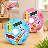 SPINNY VINNY Colorful Spinner Toy for Kids, Sensory Activity & Focus (1 Pc, MIx Colour)
