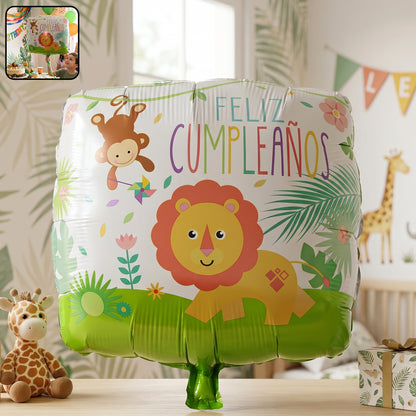 Jungle Theme Lion Foil Balloon for party decoration