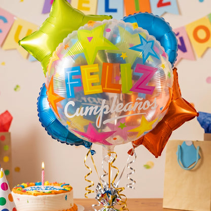 Round foil balloon home event