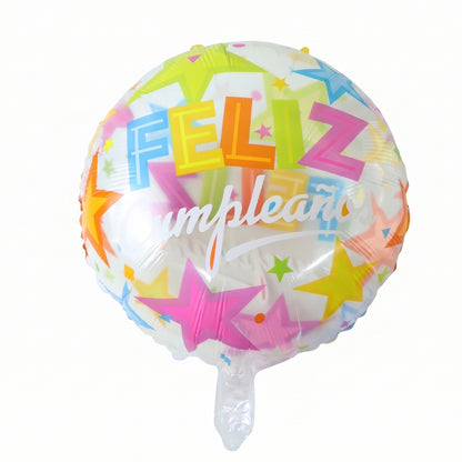 Shiny festive balloon colorful