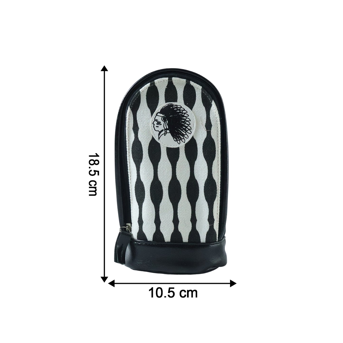 Durable vertical stationery organizer case