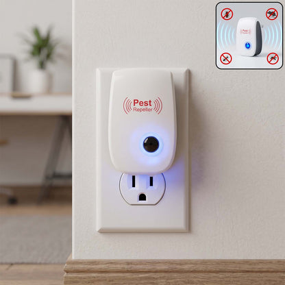 ultrasonic electric pest repeller device