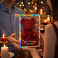 Red Glitter Teddy Bear – Perfect Gift for Special Occasions