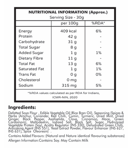 Oracle Soya Mini Pudina, Crunchy Tangy Mint Flavoured High-Protein Soya Sticks 120g