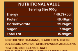 Oracle Masala Beans, Crunchy Spicy Protein-Rich Roasted Healthy Beans Namkeen 400g