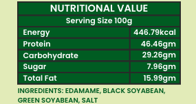 Oracle Roasted Beans, Crunchy Protein-Rich Lightly Salted Healthy Bean Snack 400g