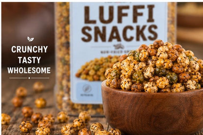 Oracle Lufi Snacks, Crunchy Light Savoury Healthy Anytime Munching Snack Mix 450g