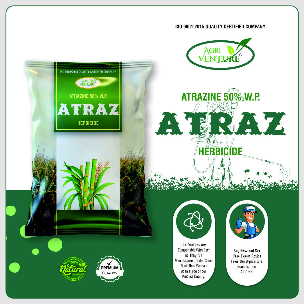 AgriVenture ATRAZ ( Ateazine 50% WP ) Herbiceds. (500Ml)