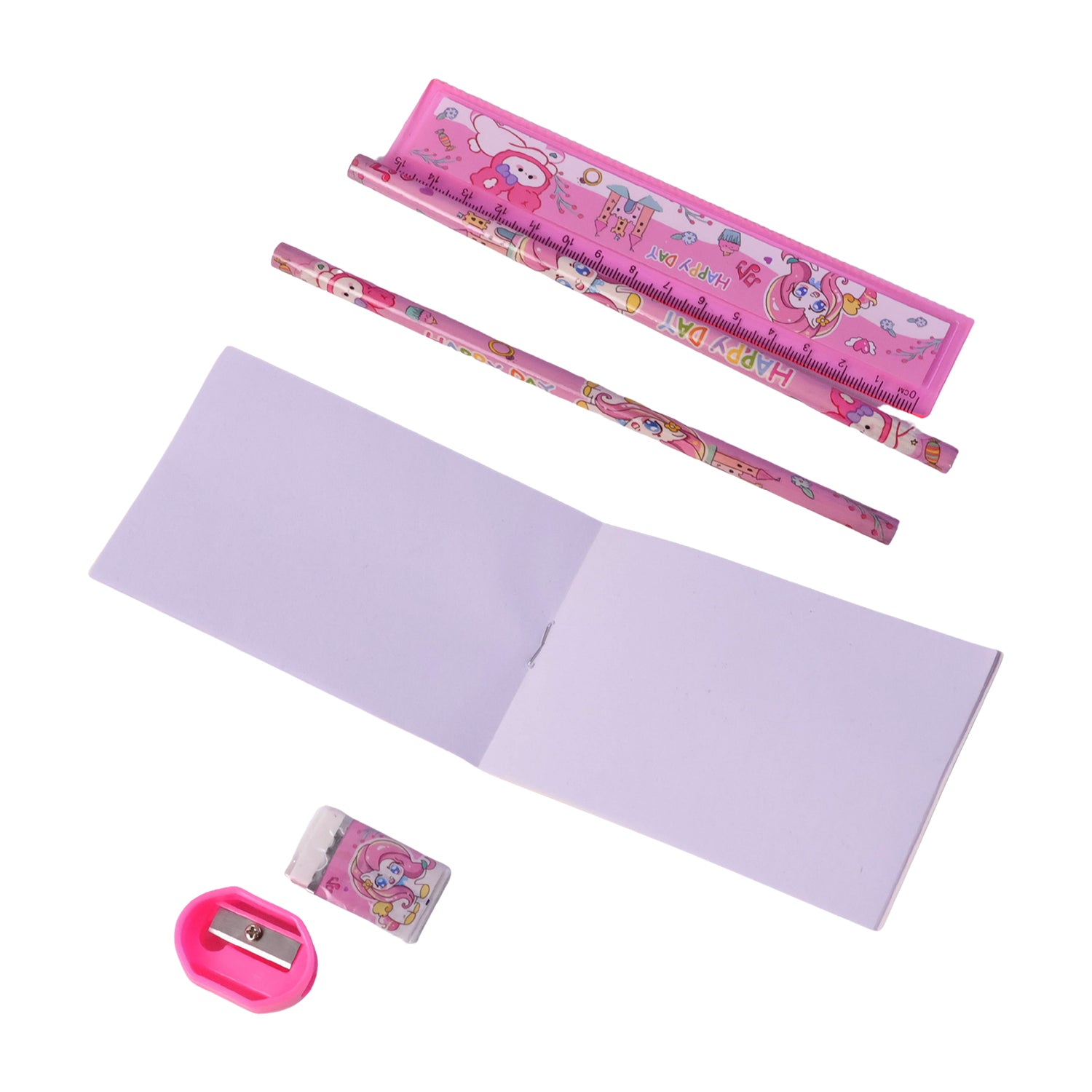 colorful stationery gift set