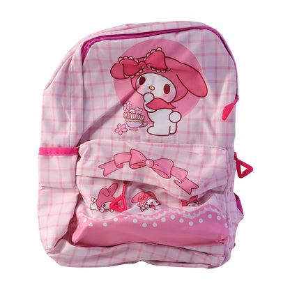 Adjustable padded shoulder straps of My Melody backpack