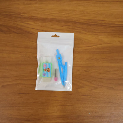 Student Using Kids Compass Drawing Tool