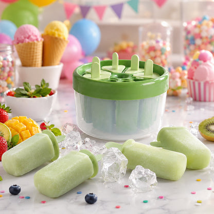 Plastic Ice Candy Popsicle Maker in party setting