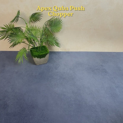 Apex  Quba Push Chopper with Stainless Steel Blades (1000ml)