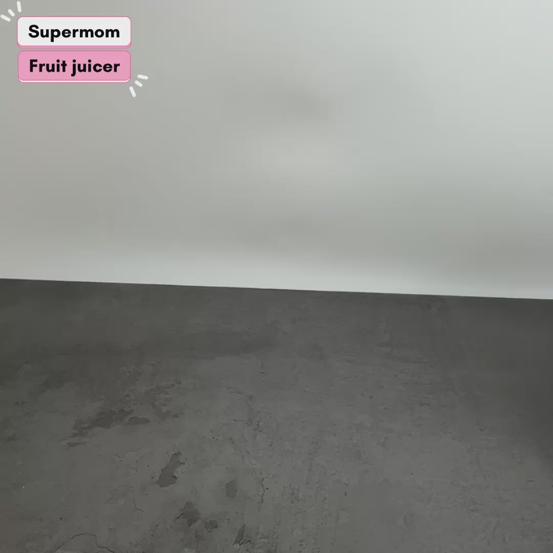 Load video: Supermom Manual Multi-Functional Fruit and Vegetable Juicer (1 Pc)