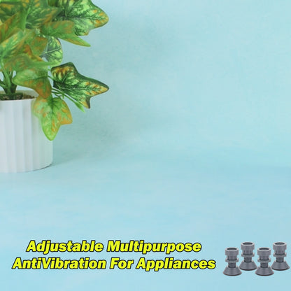 Adjustable Multipurpose AntiVibration For Appliances (Set of 4Pc)