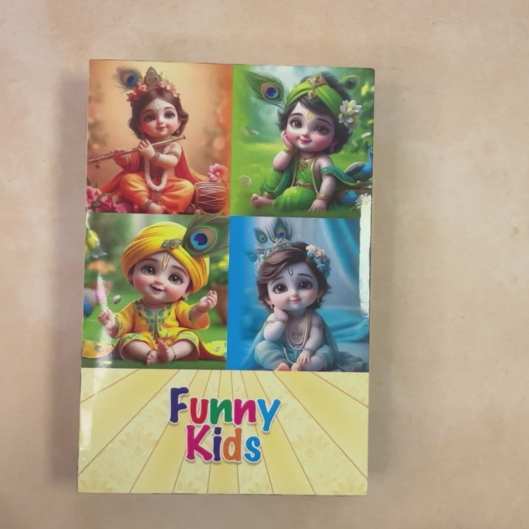 12 Pcs Hero Moon Rakhi Set for Kids – Funny Cartoon Design