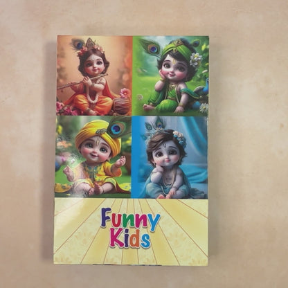 12 Pcs Bal Gopal Rakhi Set – Colorful Silicone Rakhis for Kids (Copy)