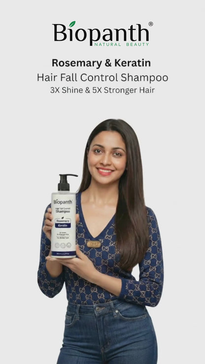 Biopanth Hair Fall Control Shampoo For Rosemary & Keratin (200 ml)
