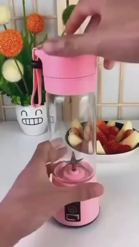 Portable USB Electric Juicer – 6-Blade Blender & Shaker | Chef’s Embrace