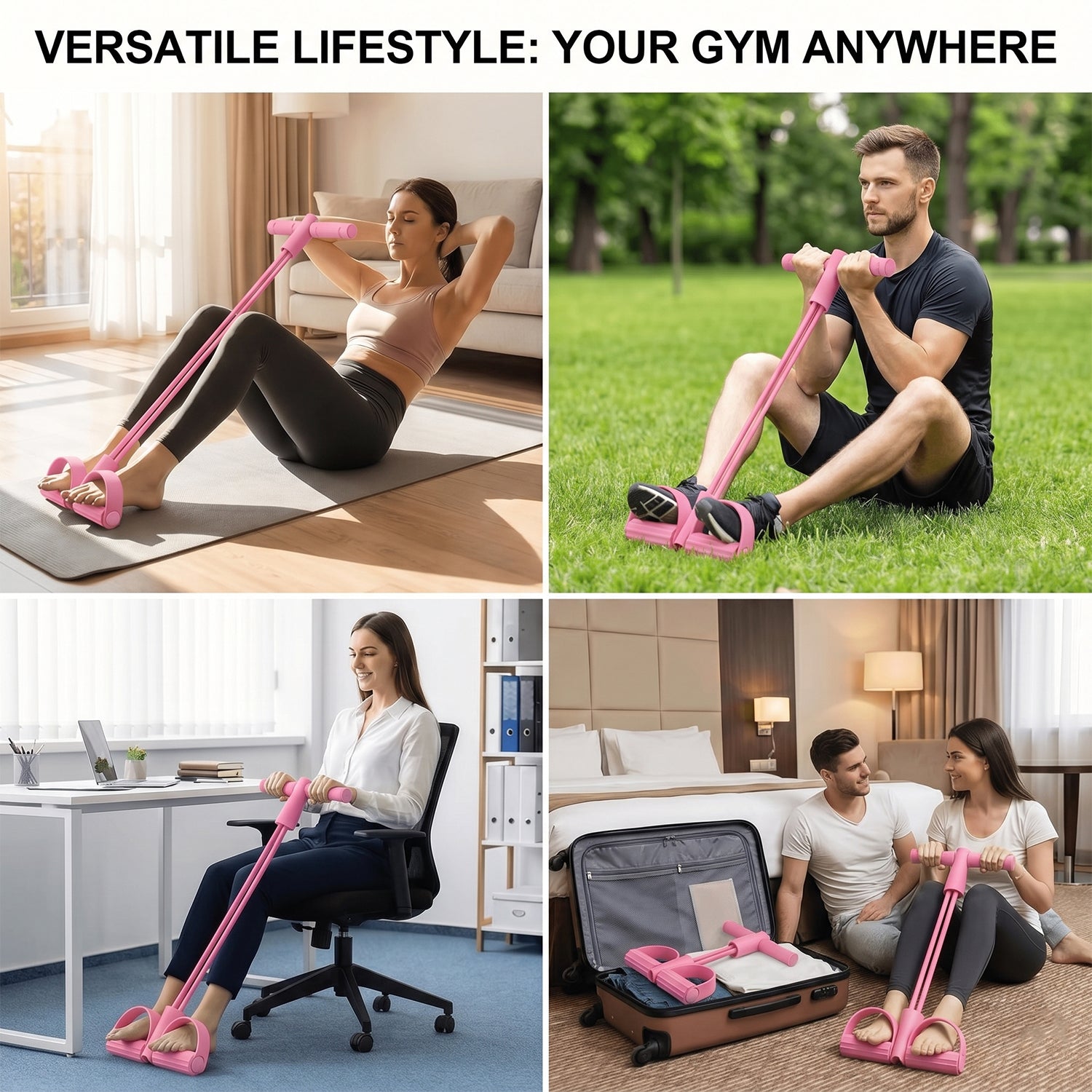 Yoga Resistance Band for Stretching Exercises
