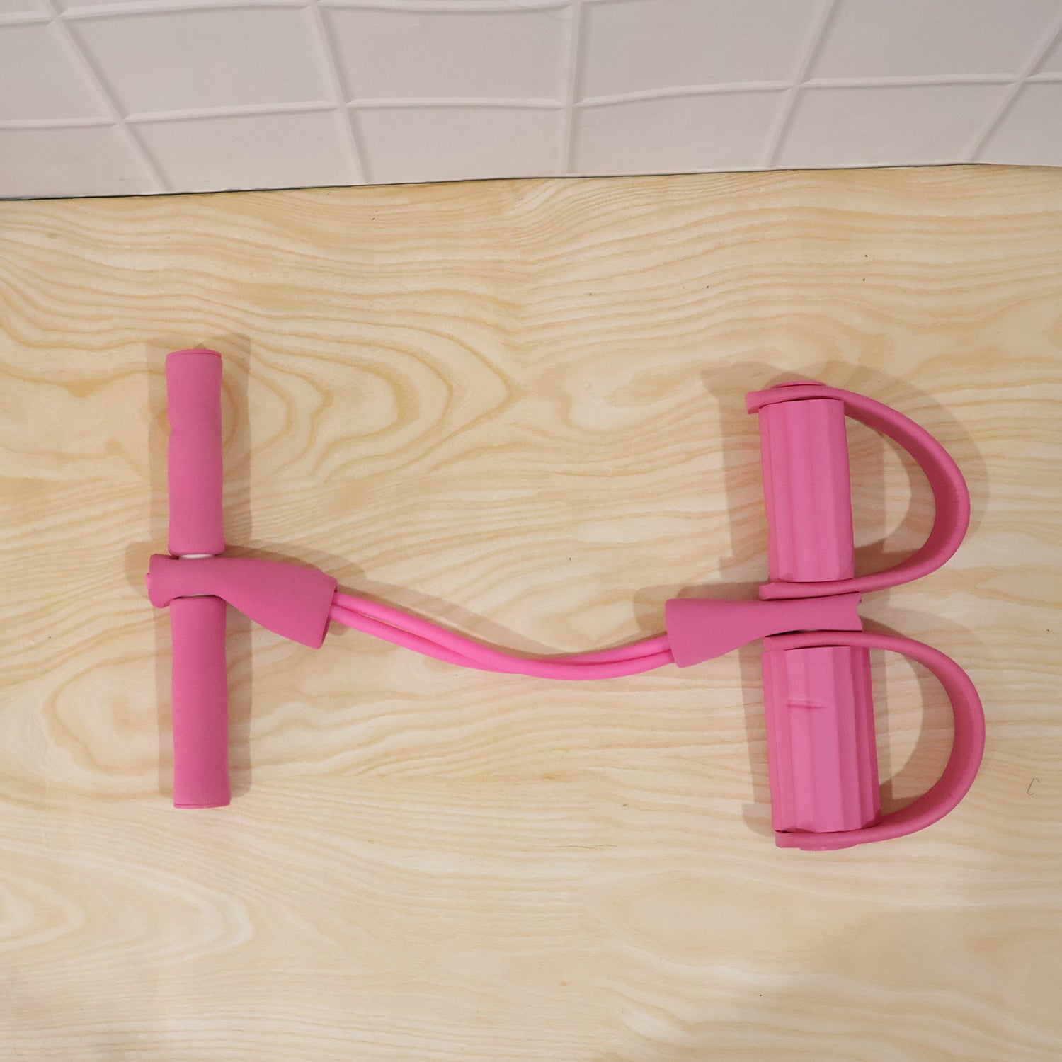 Active Use of Pull Rope Resistance Exerciser