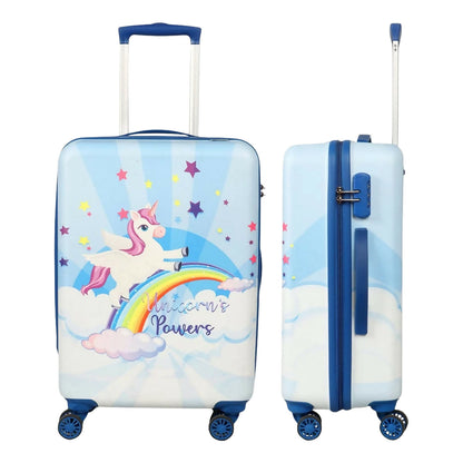 Four smooth 360° spinner wheels on Novex kids trolley bag