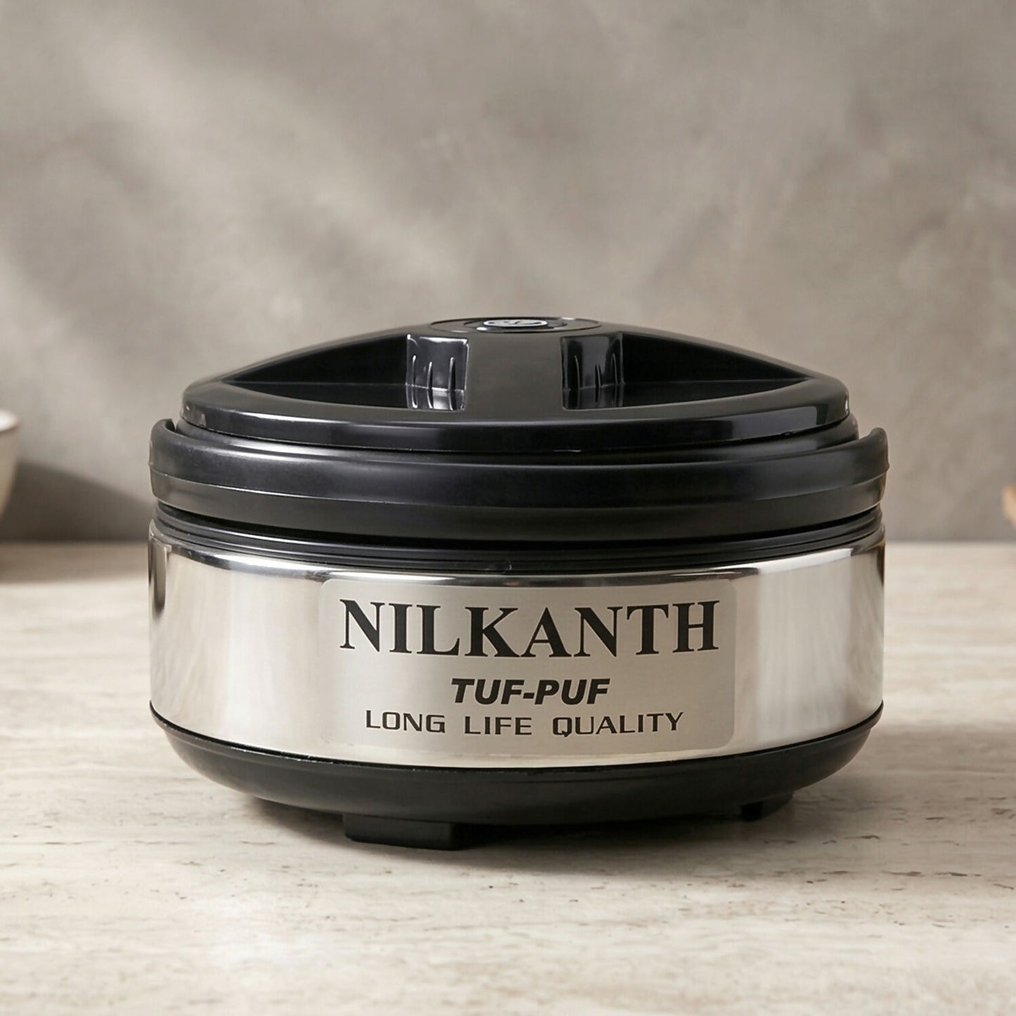 Double Wall Food Storage Container for Roti, Rice & Meals (Hot & Cold Food Keeper) 2000 ml