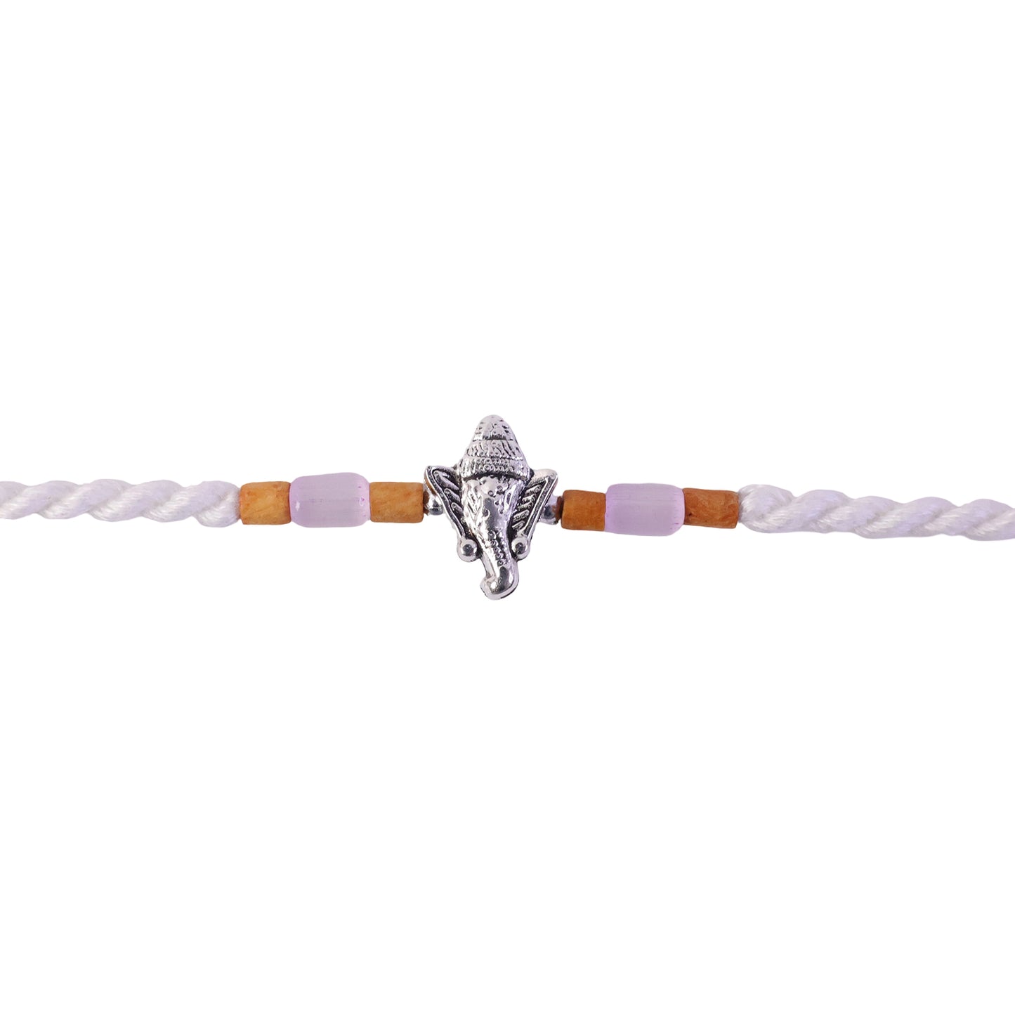 Elegant Diamond Look Rakhi with Shiny Centre and Refined Raksha Bandhan Styling