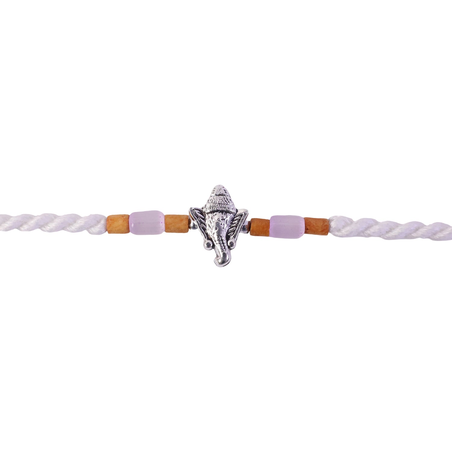 Elegant Diamond Look Rakhi with Shiny Centre and Refined Raksha Bandhan Styling