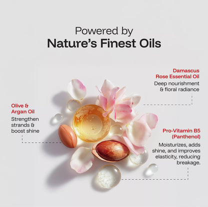 Healthy, shiny hair after using nourishing & repair conditioner