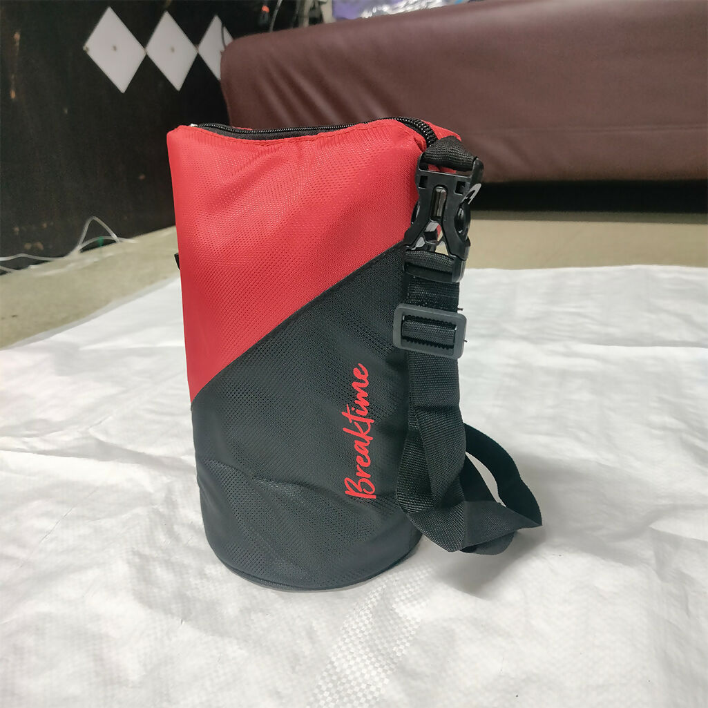 Breaktime Multicolor Tiffin Bag with Adjustable Strap & Zipper