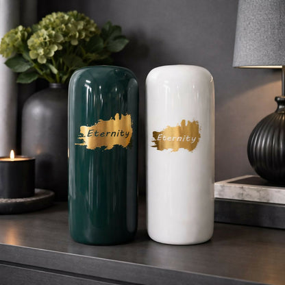Eternity Decorative Floor Vase 12 Inch Modern Tall Vase for Home Décor