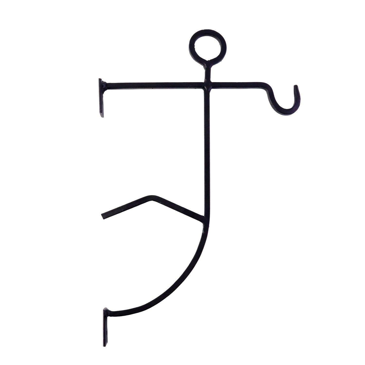 Creative Hanging Man Wall-Mounted Flower Pot Stand for Home & Garden Décor (5 x 6 Inch)