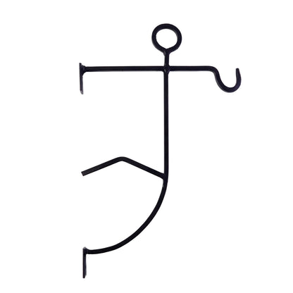 Creative Hanging Man Wall-Mounted Flower Pot Stand for Home & Garden Décor (5 x 6 Inch)