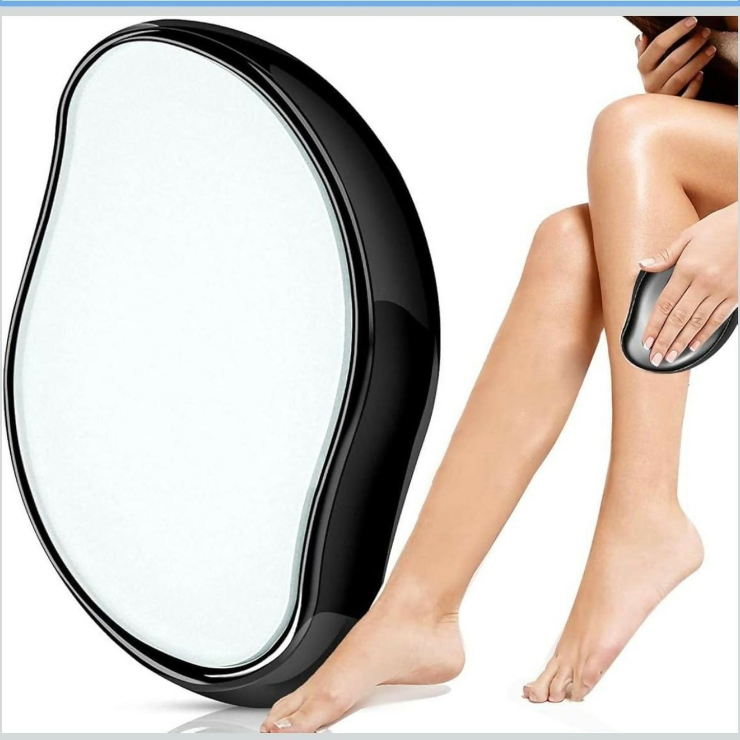 Crystal Hair Eraser for Painless Hair Removal & Skin Exfoliation Tool (ANY COLOR)