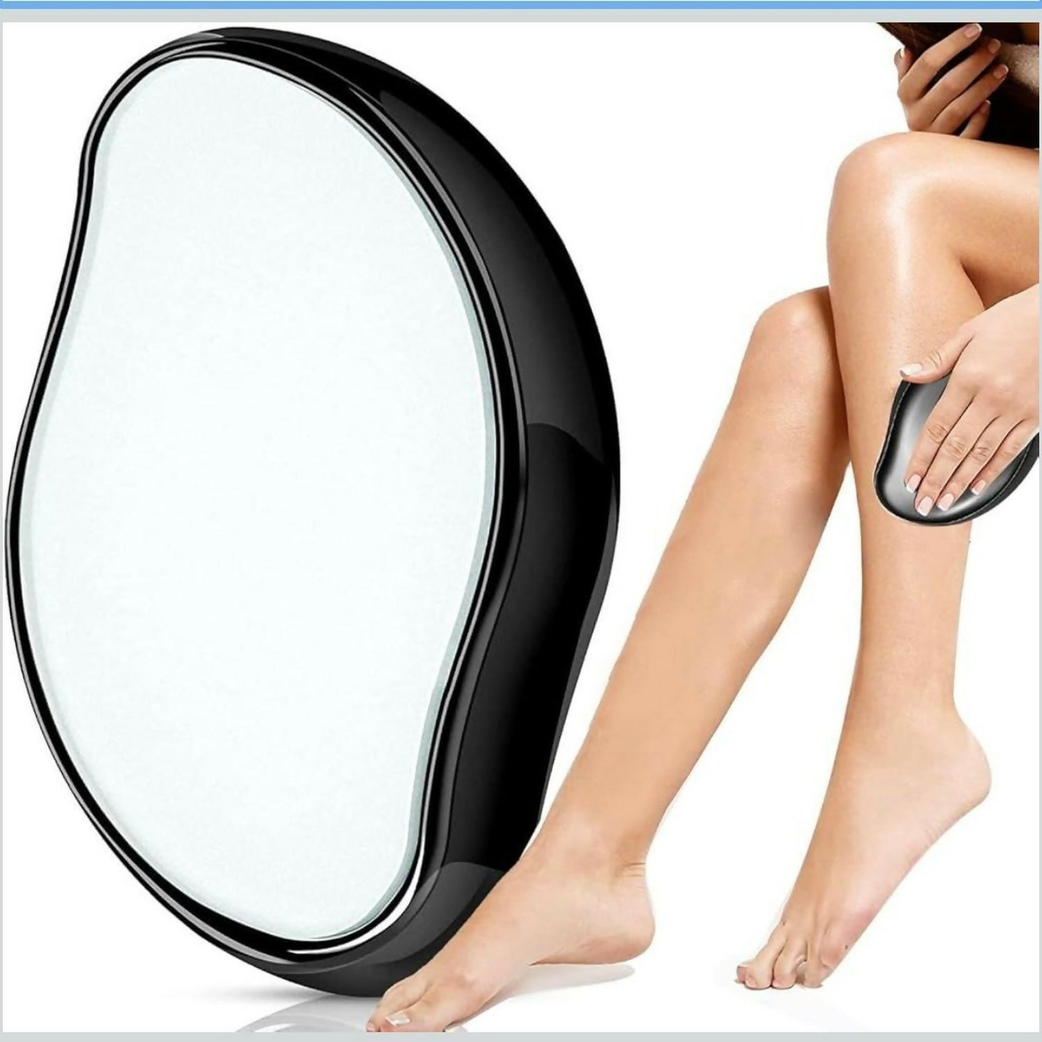 Crystal Hair Eraser for Painless Hair Removal & Skin Exfoliation Tool (ANY COLOR)