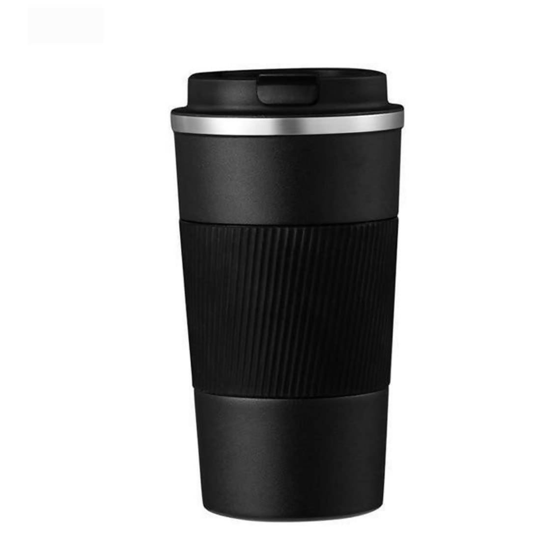 Insulated Travel Coffee Mug with Leakproof Lid and Grip Sleeve 1 Pc